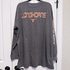 Texas Longhorns Big & Tall Long Sleeve T-Shirt | 2XLT | GUC